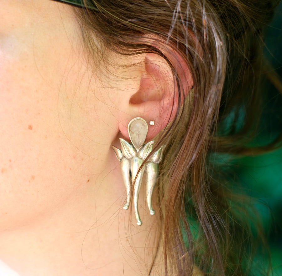 columbine earrings